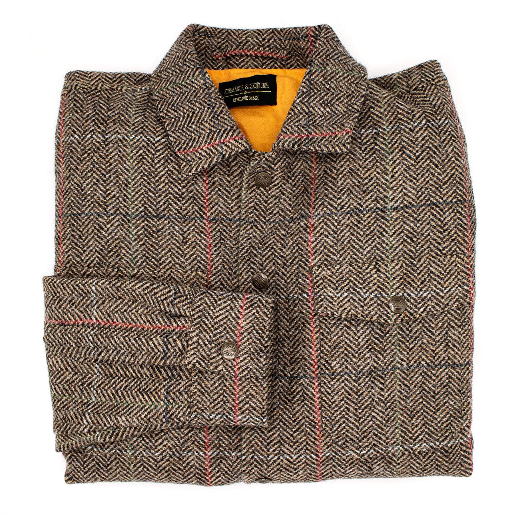 K&S Icelandic Tweed Yfirskyrta - Fjárhirðirinn - Dilkur - Kormákur & Skjöldur