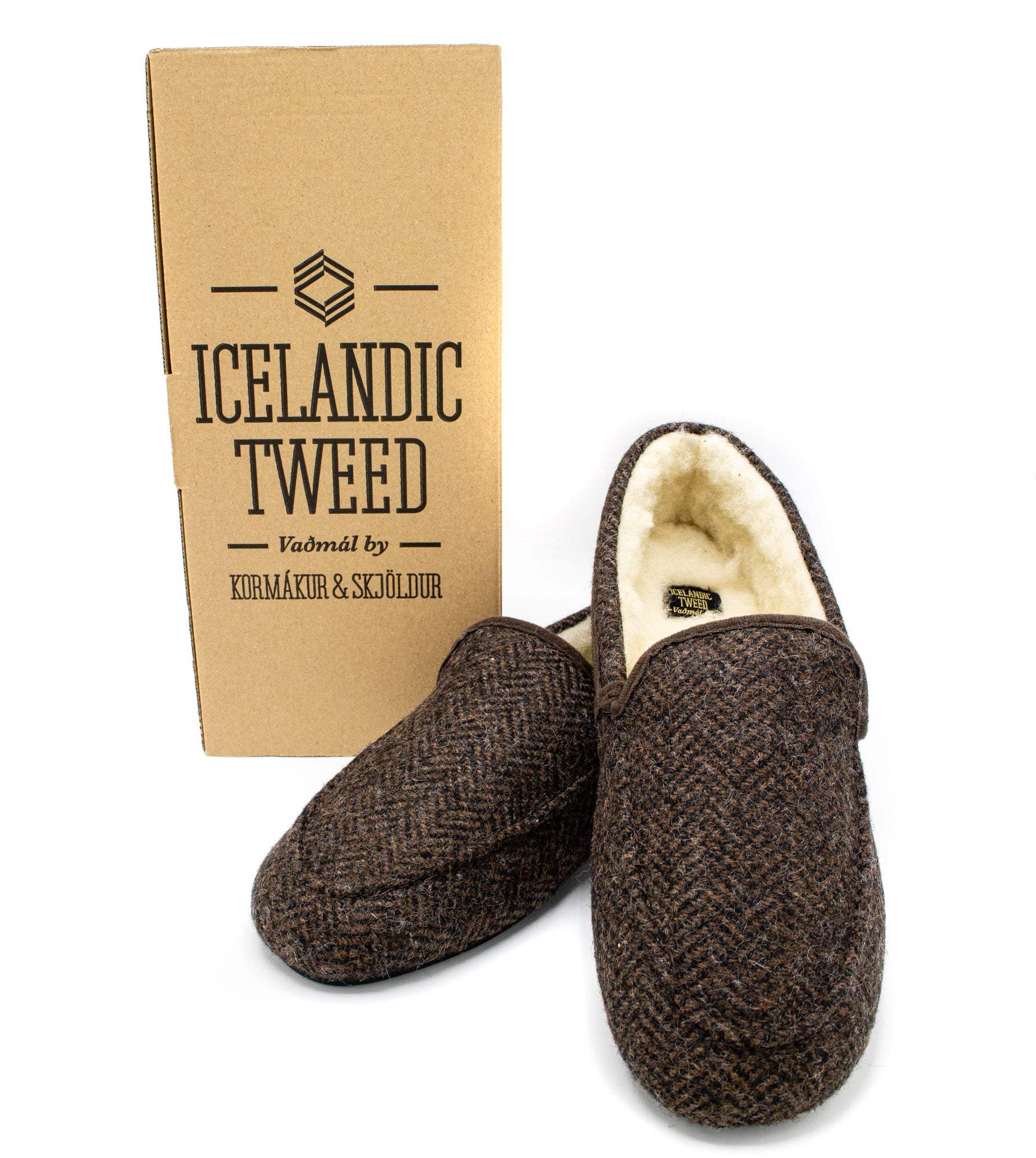 K&S Icelandic Tweed - Inniskór - Móri - Kormákur & Skjöldur