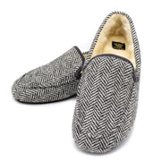 K&S Icelandic Tweed - Inniskór - Grár Fiskibeina - Kormákur & Skjöldur