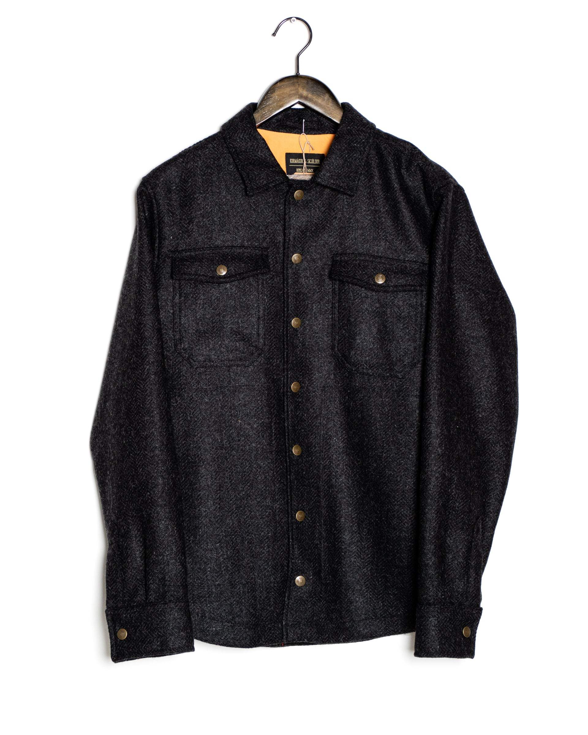 K&S Icelandic Tweed Yfirskyrta - Fjárhirðirinn - Svarti Sauðurinn - Kormákur & Skjöldur