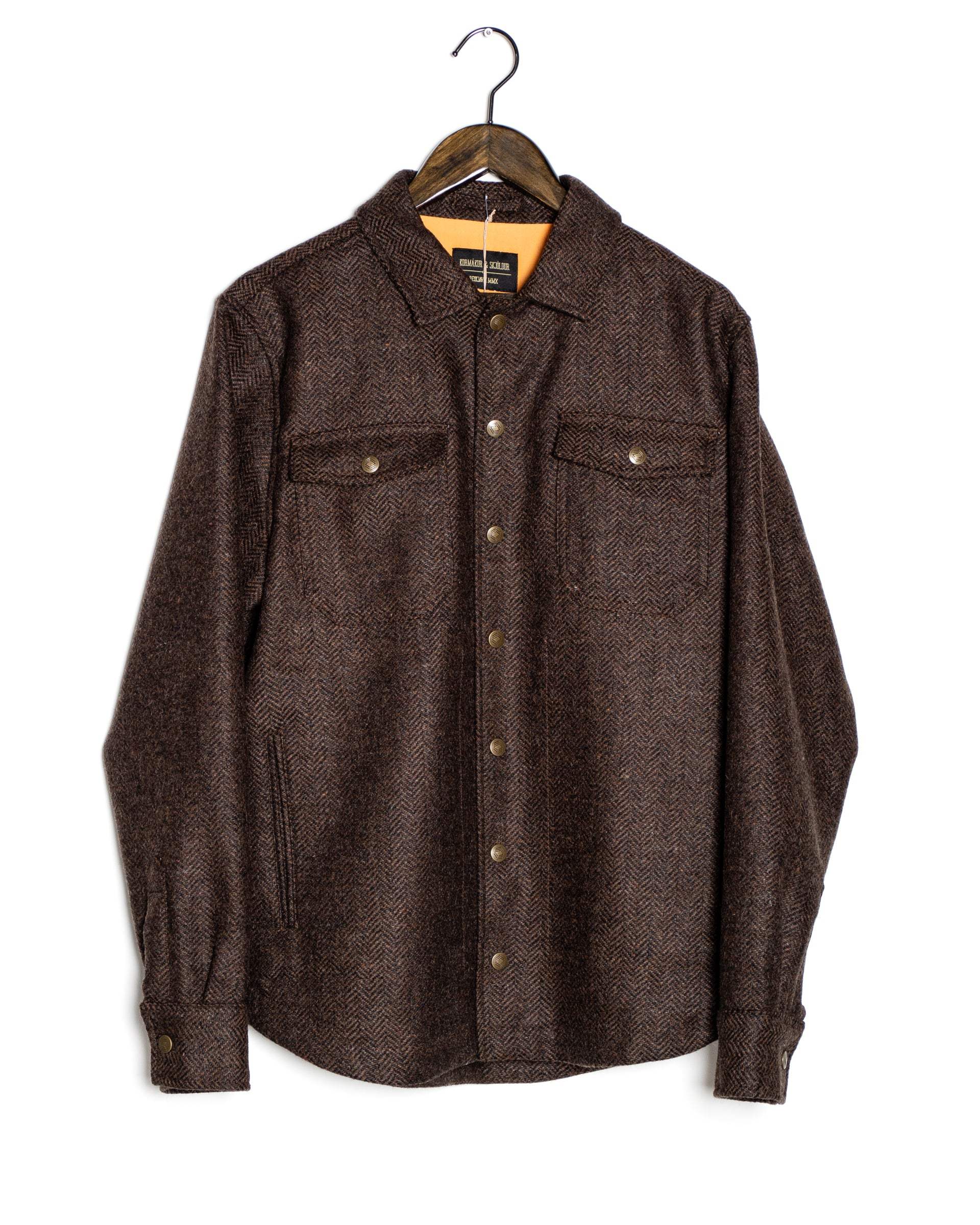 K&S Icelandic Tweed Yfirskyrta - Fjárhirðirinn - Móri - Kormákur & Skjöldur